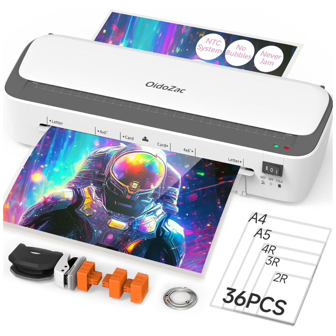 11-In-1 A4 9" Never Jam Thermal Laminator Machine