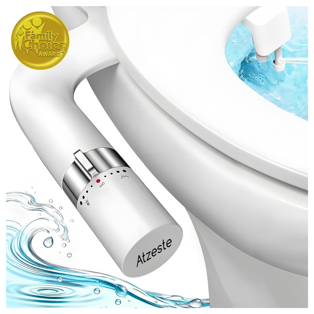 Non-Electric Dual Nozzle Feminine Wash Fresh Water Sprayer