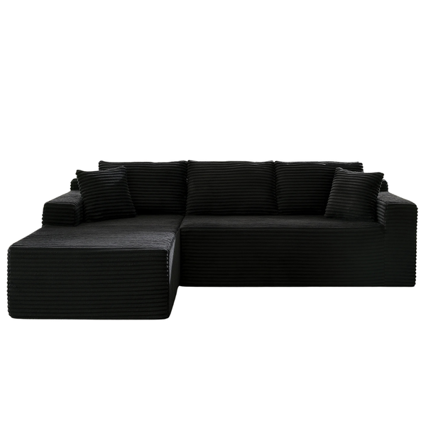 Muumblus Modular Oversized L-Shape Sectional Sofa (various)