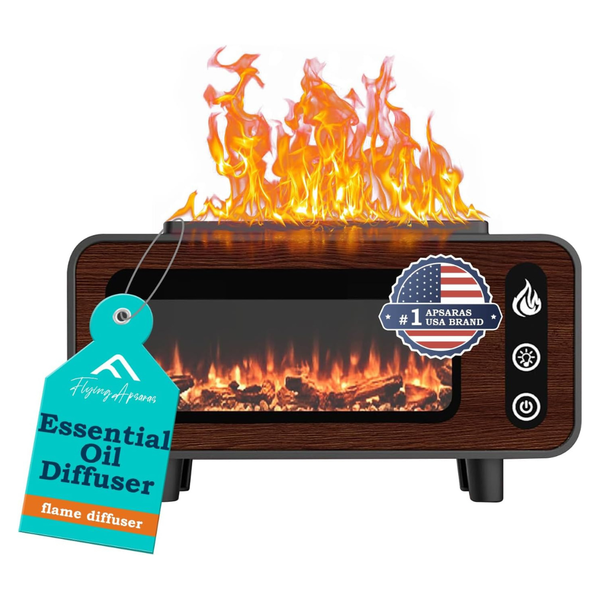 Fireplace Flame Effect 200ml Aroma Diffuser