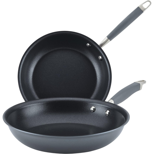 2-Piece Anolon Advanced 10.25" & 12.75" Nonstick Skillets Set