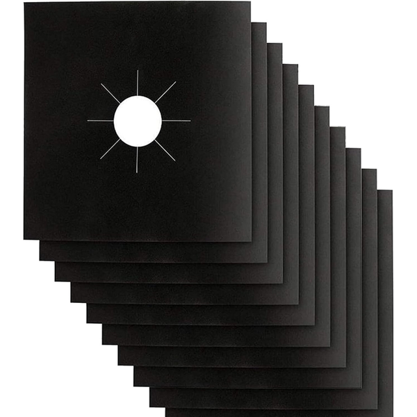 8 Pack Reusable Non-Stick Stove Burner Covers