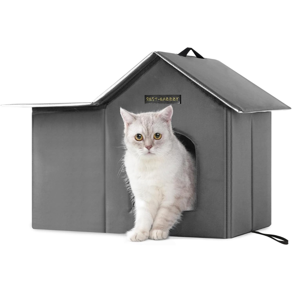 Weatherproof Insulated Outdoor Cat House