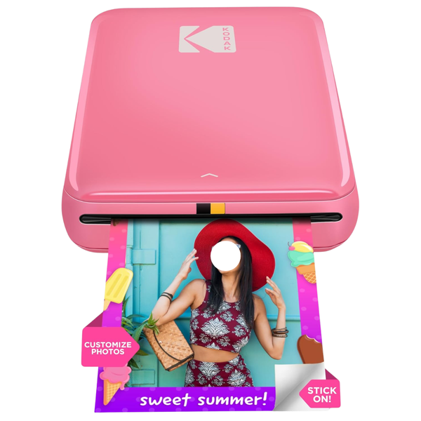 Kodak Step Instant Wireless Smartphone Zink Photo Printer With 75 Sheets