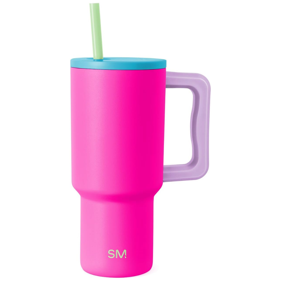 Simple Modern 30 oz Trek Tumbler With Handle And Straw Lid