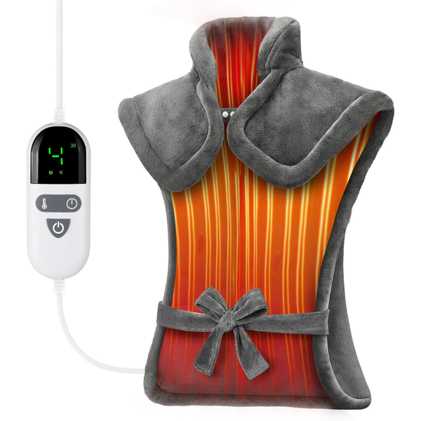 Neck, Shoulders and Back Pain Relief Electric Heating Pad
