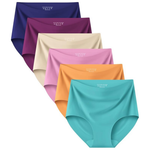 6-Pack Women's High Waisted No Seamless Underwear (Various)