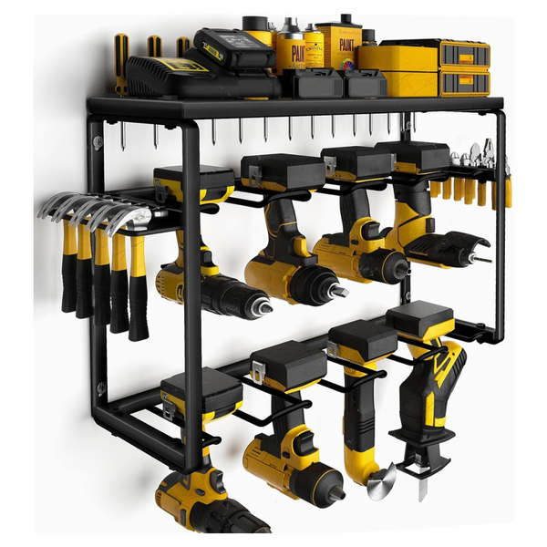 Spampur 3 Layer Metal Storage Power Tool Organizer