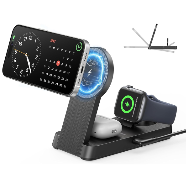 Kailwokk 3 In 1 Magnetic Wireless Charging Station