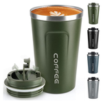 12-Oz Stainless Steel Insulated Coffee Mug