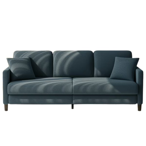 Comfy Teddy Fleece Loveseat Sofa (2 Colors)