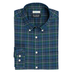 Jos. A. Bank Tailored Fit Oversized Offset Plaid Sportshirt