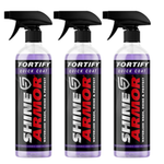 3-Pack 16oz Shine Armor Car Wax Spray And Ceramic Coating