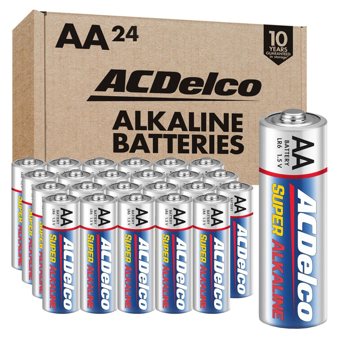 24-Pack Maximum Power Super Double AA Batteries