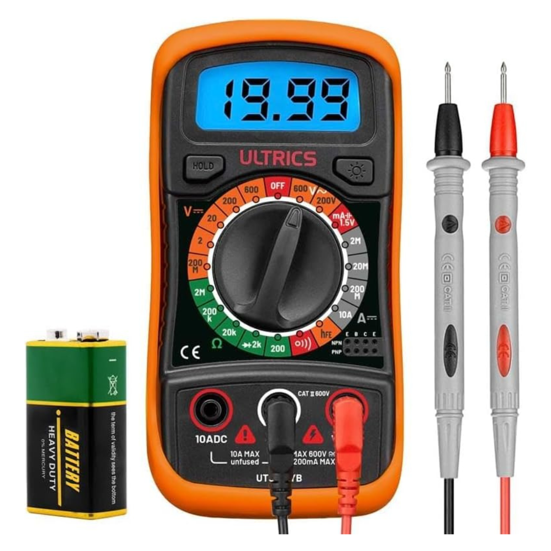 Voltmeter Ammeter Ohmmeter Circuit Checker Digital Multimeter