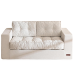 59" Tufted Loveseat Bean Bag Sofa