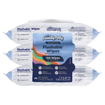 150-Count (3-Pk x 50-Ct) Squatty Potty Flushable Wipes