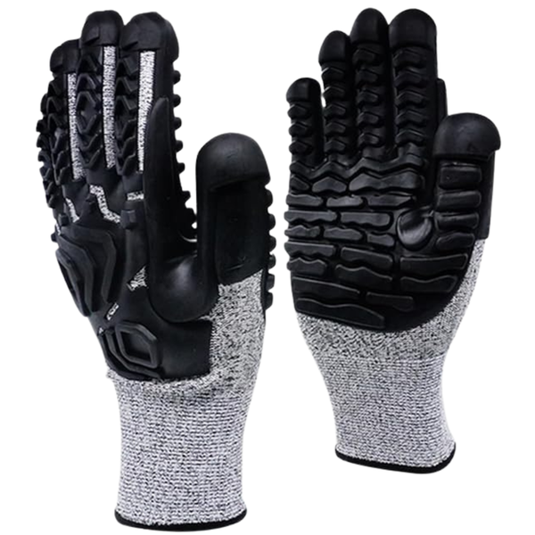 EMOVEGO TPE Anti-Vibration Cut Resistant Gloves