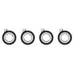 Apple Mac Pro Rubber Stainless Steel Wheels Kit