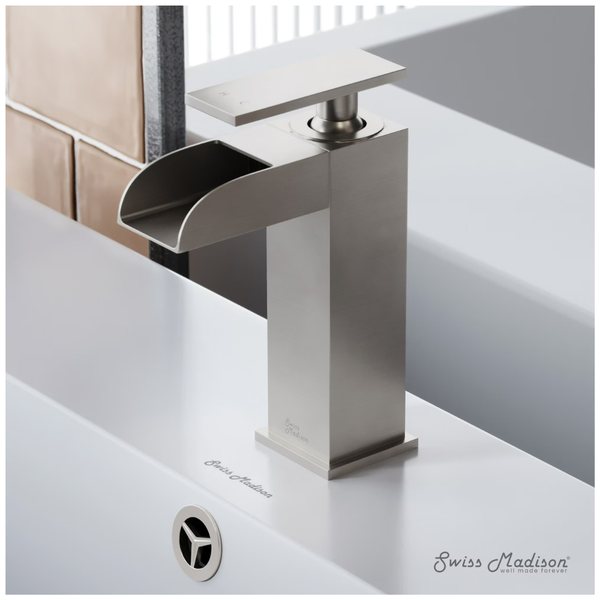 Concorde Single Hole Single-Handle Waterfall Bathroom Faucet