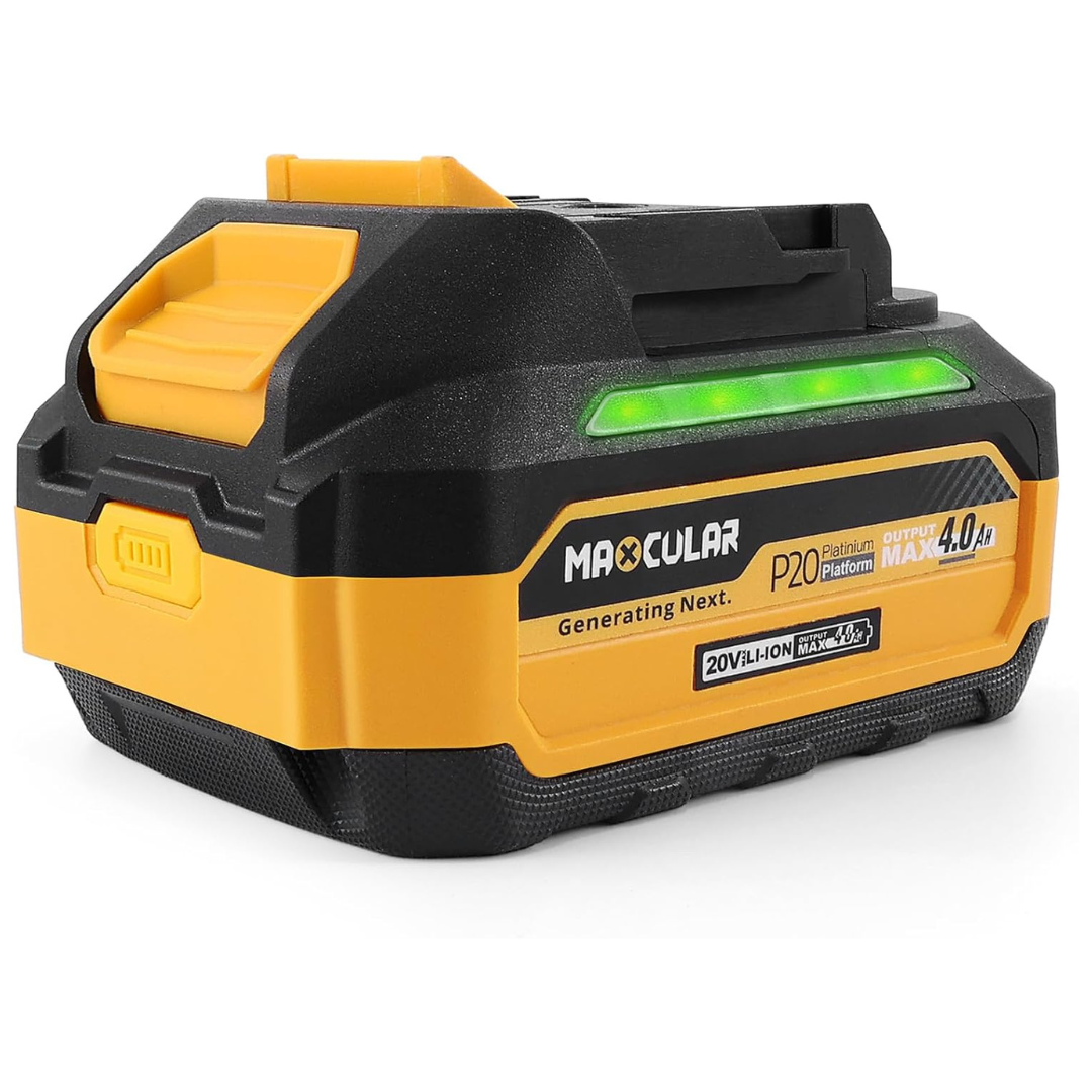Maxcular 20V Max Battery Compatible With Makita Lithium-Ion