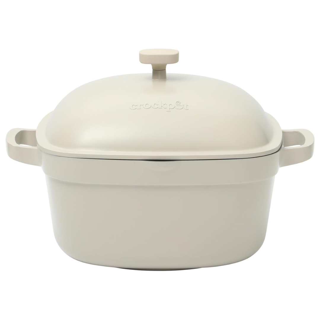 5.2 Quart Crock-Pot Northvale Heavy Duty Dutch Oven Pot With Lid
