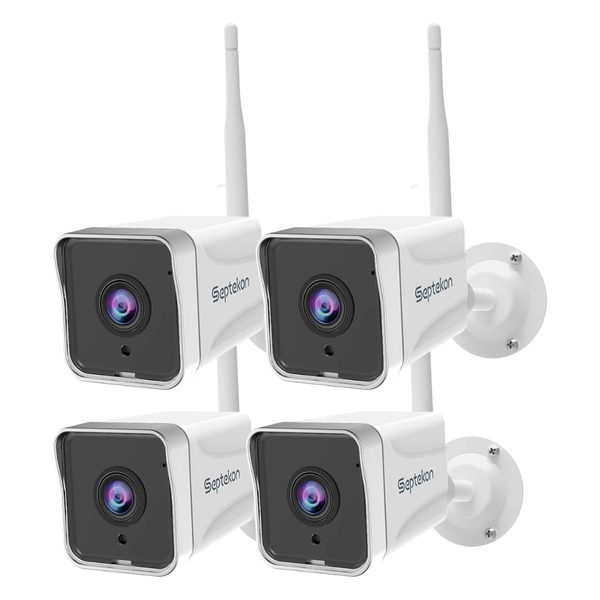 4-Pack Septekon Outdoor Security Camera