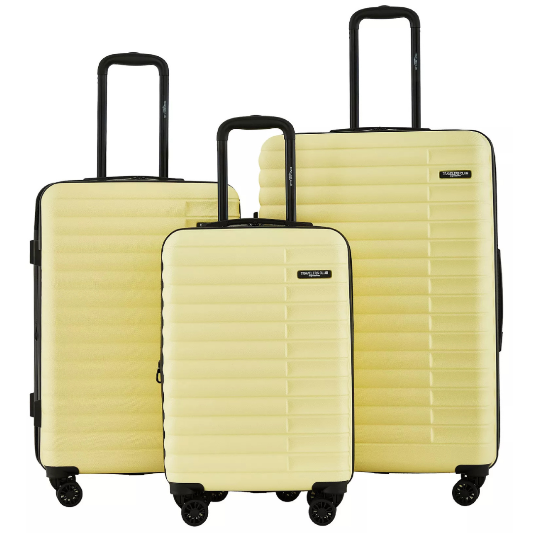 3-Piece Travelers Club Providence Expandable Hard Side Luggage Set (Various)