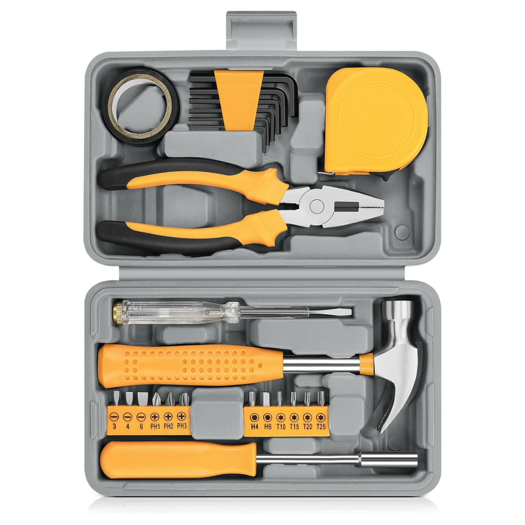 24-Piece Small Tool Kit With Storage Box