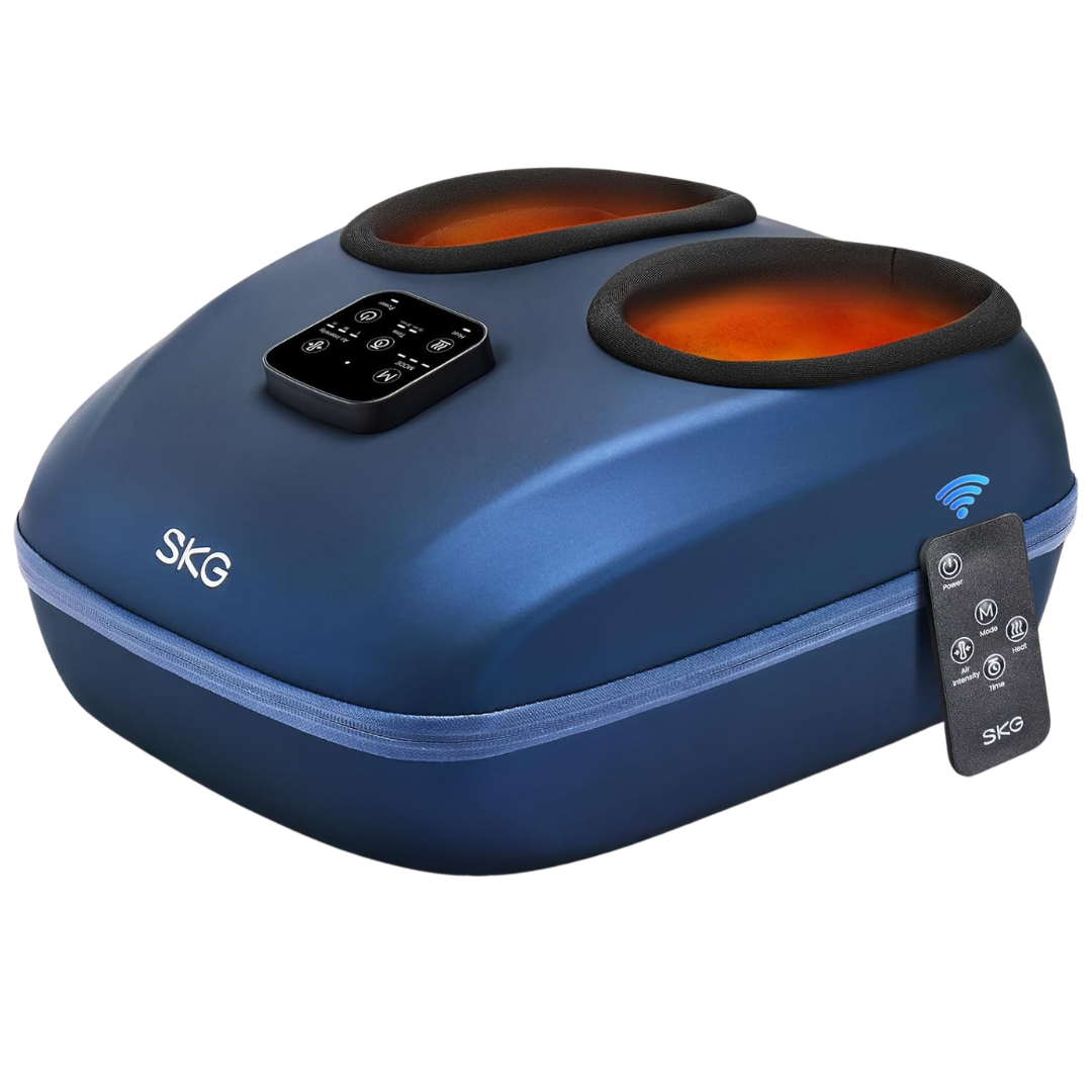 SKG Electric Feet Massager With Heat And Remote
