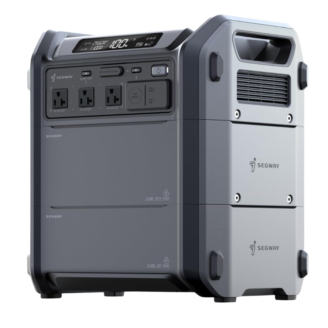 Segway Cube 2000 2048Wh LiFePO4 Portable Power Station
