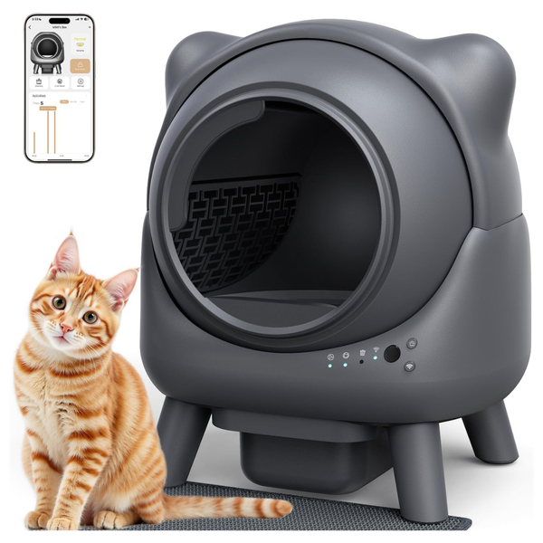 FEELNEEDY Self Cleaning Odor Control Automatic Litter Box