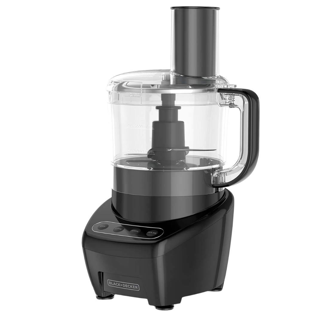 BLACK+DECKER 3-in-1 Easy Assembly 8-Cup Food Processor