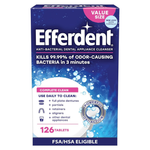 126-Count Efferdent Denture Cleanser Complete Clean Tablets