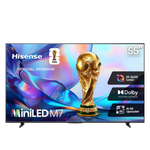 55" Hisense Class M7 Series 4K Ultra HDR Smart QLED Google TV