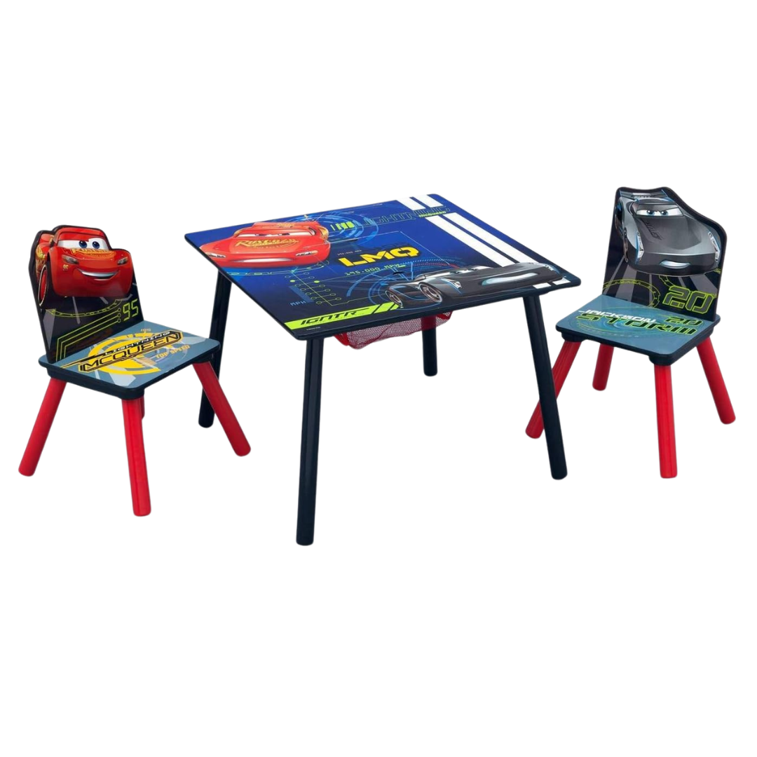 Delta Children Kids Table And Chair Set With Storage (2 Chairs Included)