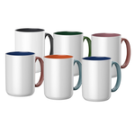 6-Count 15oz Cricut Beveled Ceramic Mug Blank
