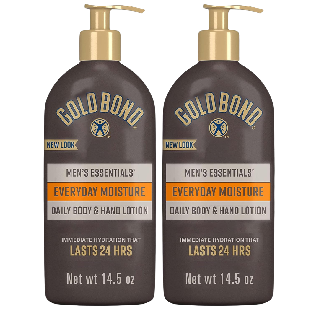 2-Pack 14.5-Oz Gold Bond Men's Everyday Moisture Lotion