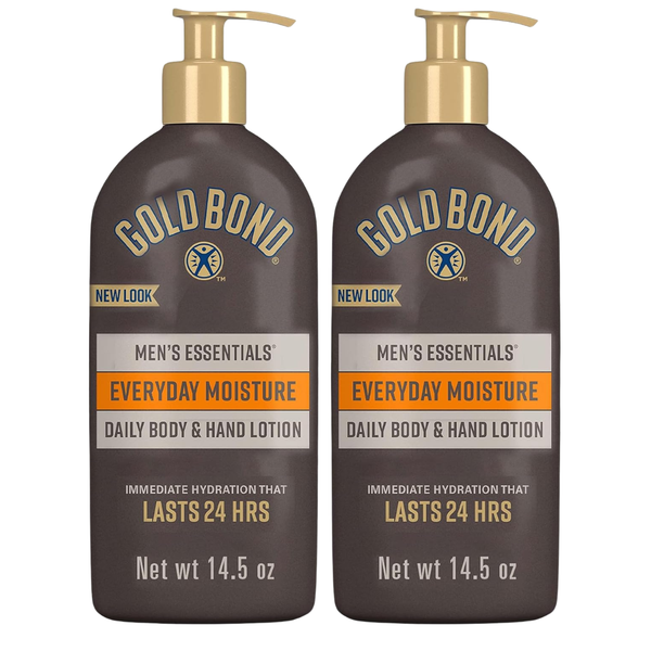 2-Pack 14.5-Oz Gold Bond Men's Everyday Moisture Lotion