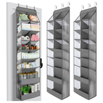 2-Pack 8-Tier Over-the-Door Organizer With Large Pockets