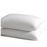 Set Of 2 Queen Size Goose Down Pillows W/ 750 Fill Power