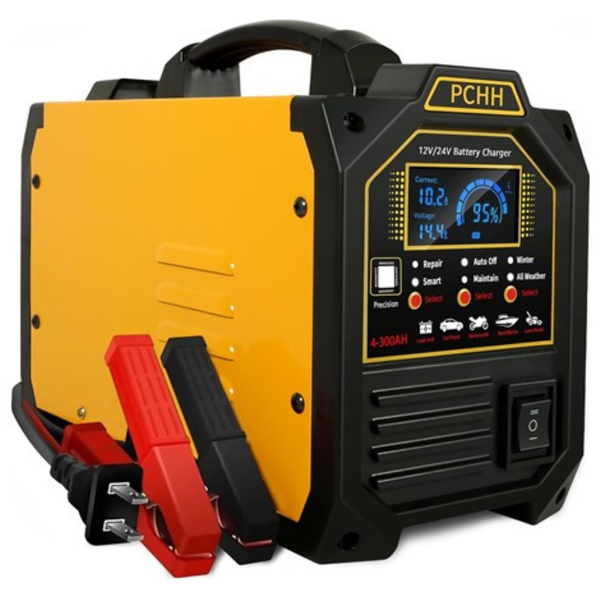 12V 24V Heavy Duty Car Battery Charger