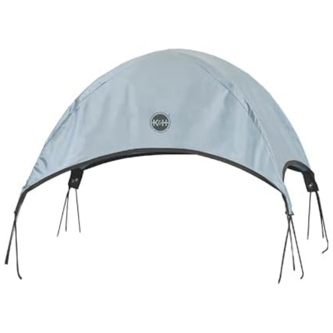 K&H Pet Products Large 42" x 30" Outdoor Elevated Dog Cot Canopy