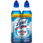 2-Pack 24oz Lysol Toilet Bowl Cleaner with Hydrogen Peroxide (Ocean Fresh)