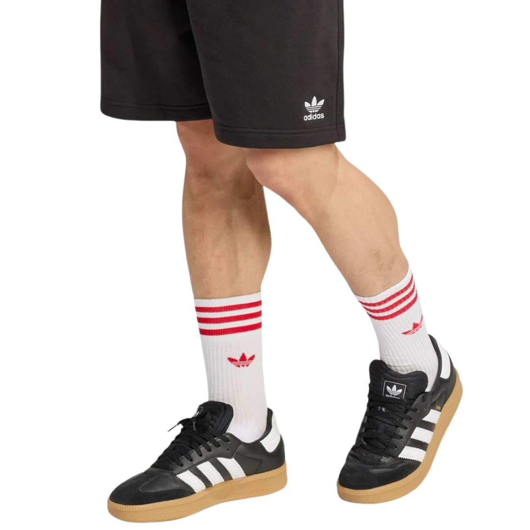 adidas Men's Trefoil Essentials Fleece Shorts (7" Inseam)