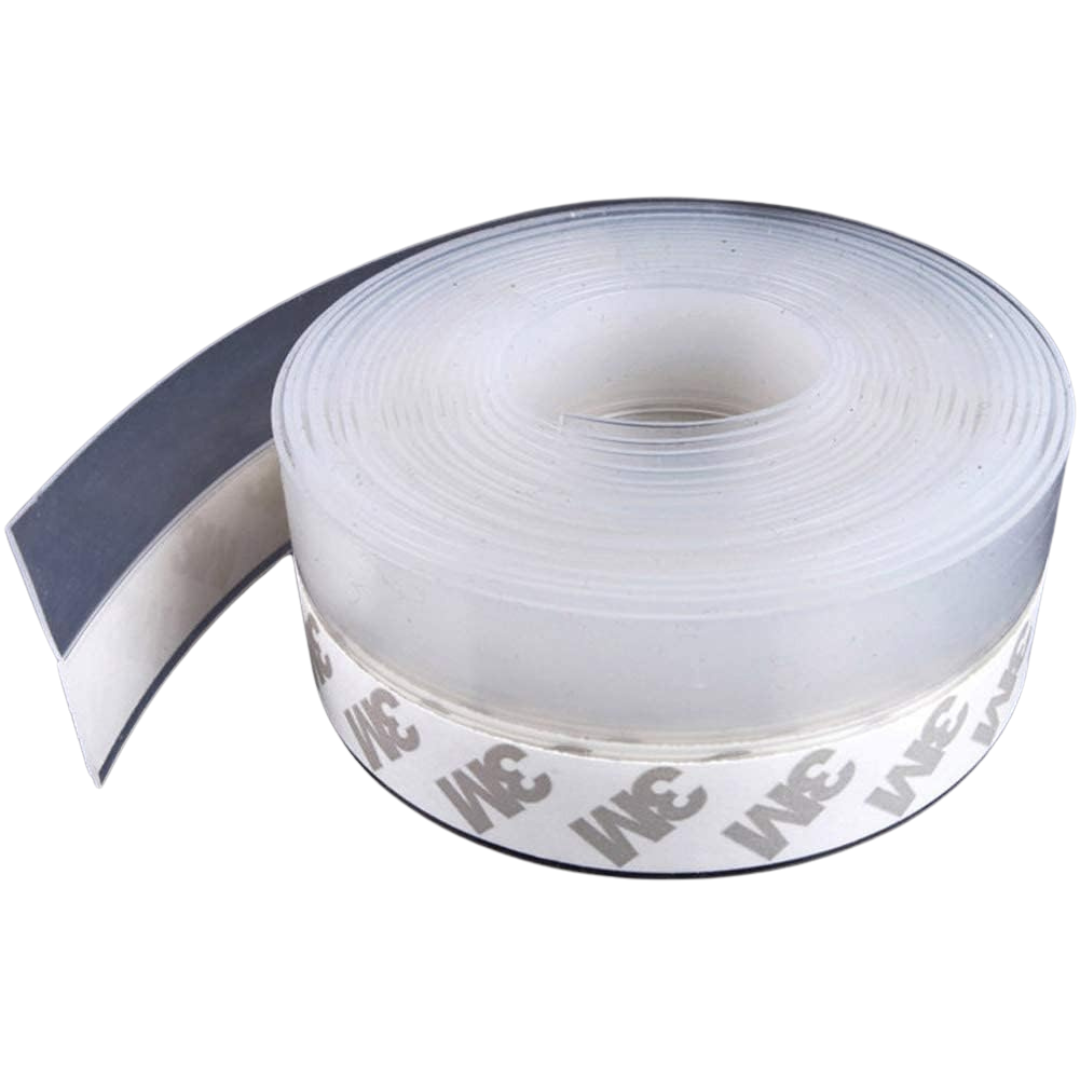 TAROSE Silicone Door Seal Strip Door Weather Stripping