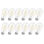 12-Pack Tobusa Vintage 90+ CRI Non-Dimmable 2700K LED Bulbs