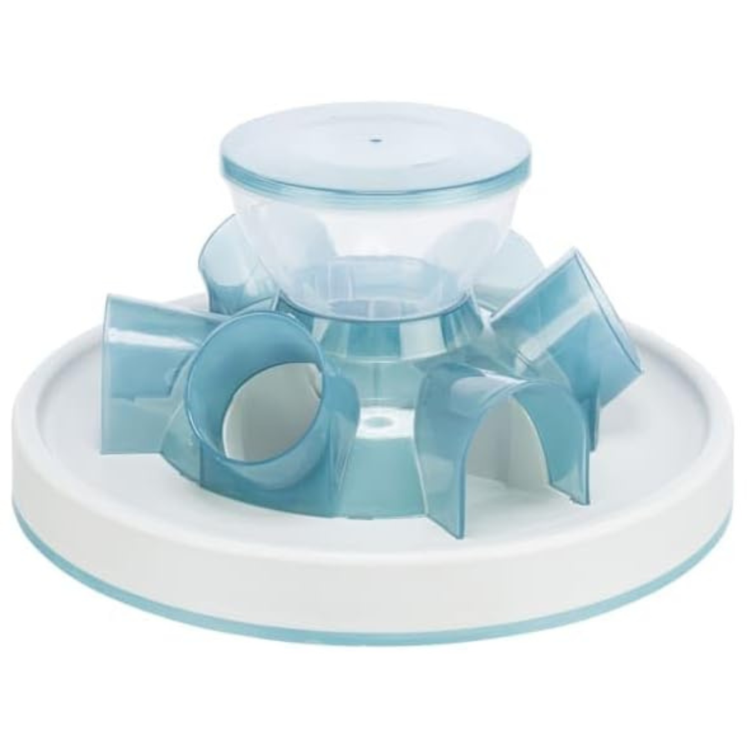 TRIXIE Tunnel Slow Feeder for Cats, Interactive Cat Toy