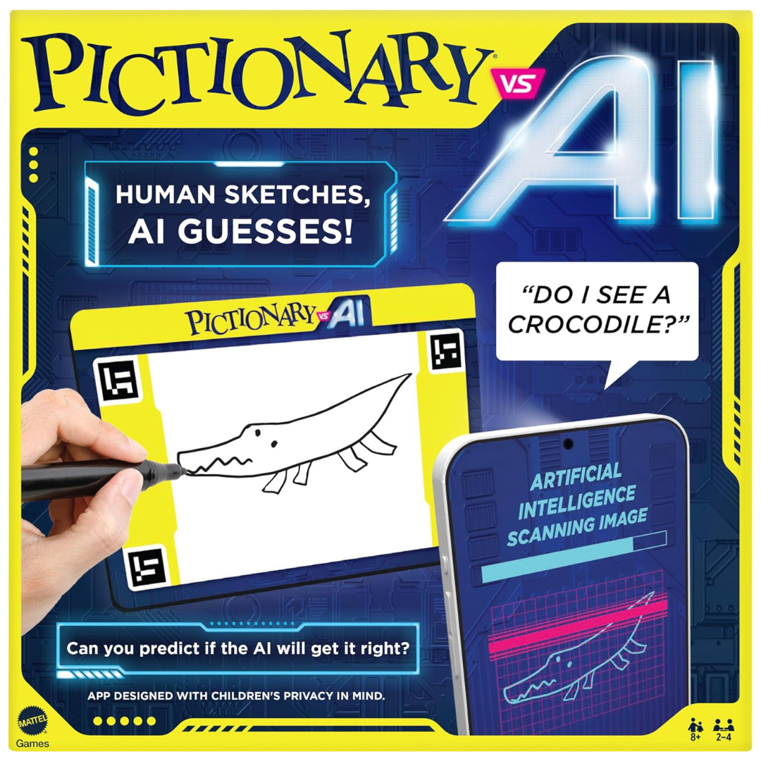 Mattel Games Kids Pictionary Vs. AI Family Game