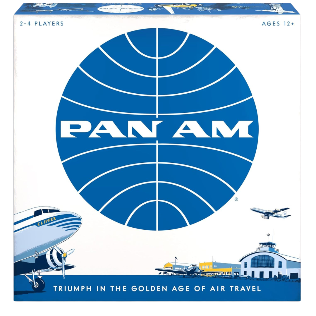 Funko Games Pan Am Strategy Board Game, 2-4 Players 6 & Up